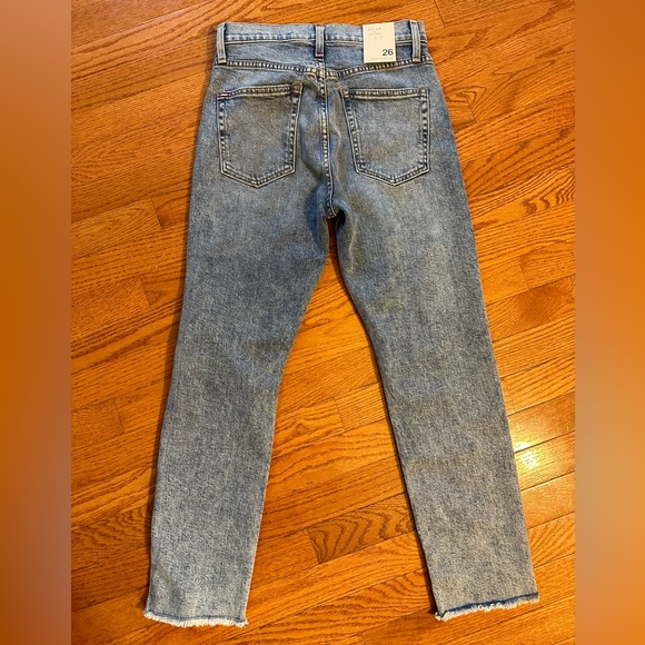 NWT Alice+Olivia LA ankle cropped jeans - Picture 2 of 9